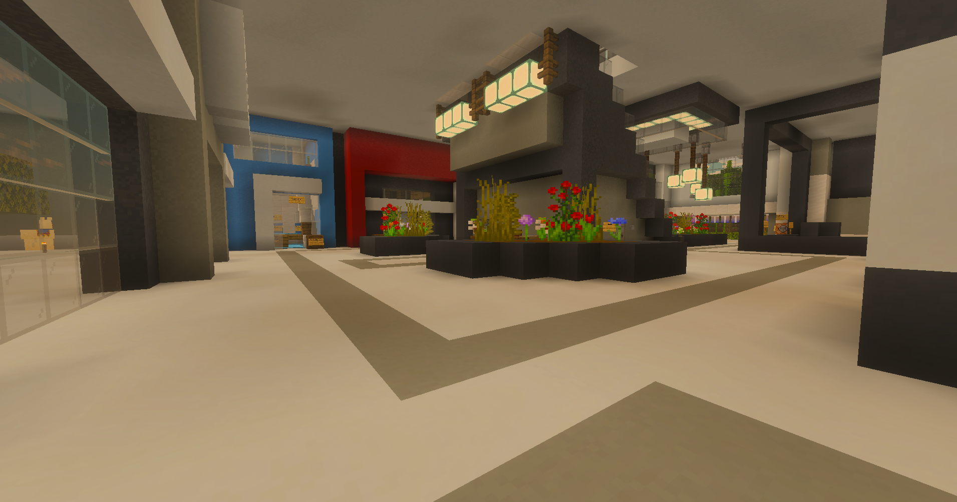 Inside the ChampionCraft Mall's first floor