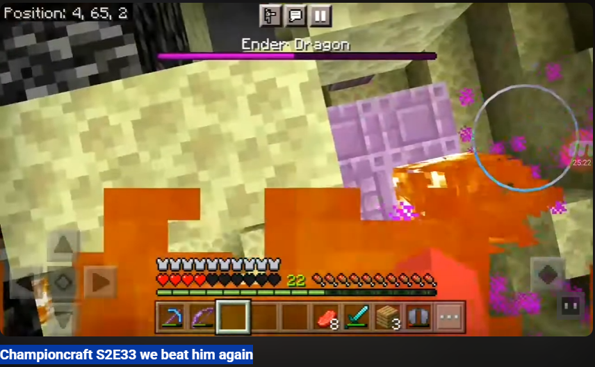 ChampionCraft 2 video uploaded by Simbian Gaming (S2EP33)